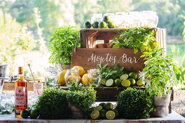 Puesto de Mojitos Boda - Finca El Campillo Puesto de Mojitos Boda - Finca El Campillo